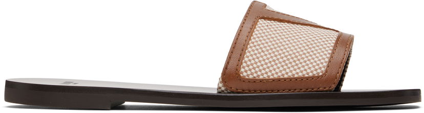 Tillbehör Valentino Valentino Garavani Viva Superstar Slide Sandals Brun | 6W2S0LK2JHB