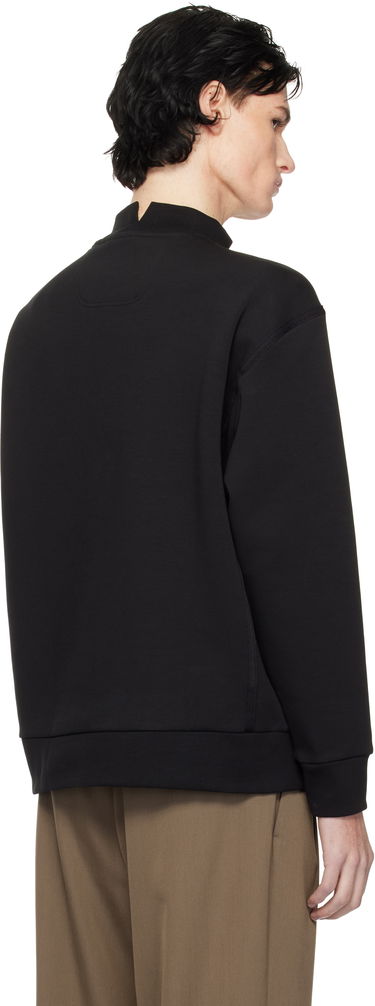 Sweatshirt BOSS Mock Neck Sweatshirt Svart | 50534121, 2