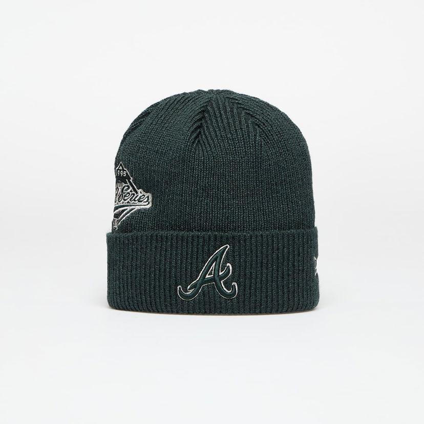 Mössa New Era Atlanta Braves Knit Beanie Green Grön | 60580730