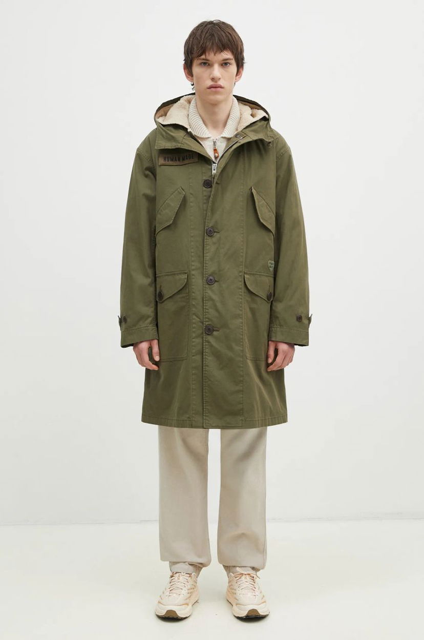 Parkas Human Made Military Parka Grön | HM28JK023