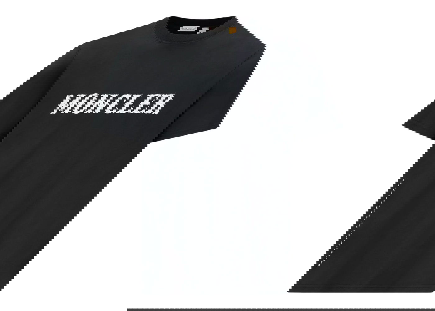 T-shirt Moncler Hiroshi Fujiwara x Fragment Logo T-Shirt Svart | H209U8C00001M2350999, 0