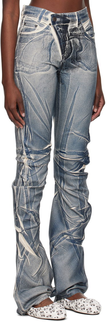 Jeans Ottolinger Ottolinger Exclusive Printed Jeans Blå | 1701707, 1