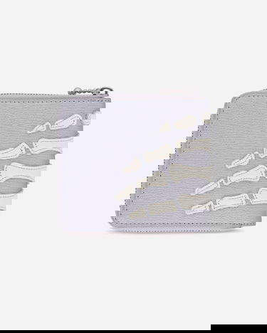 Plånbok KAPITAL Thumb Up Bone Band Zip Wallet Grå | K2503XG523 SILVER, 4