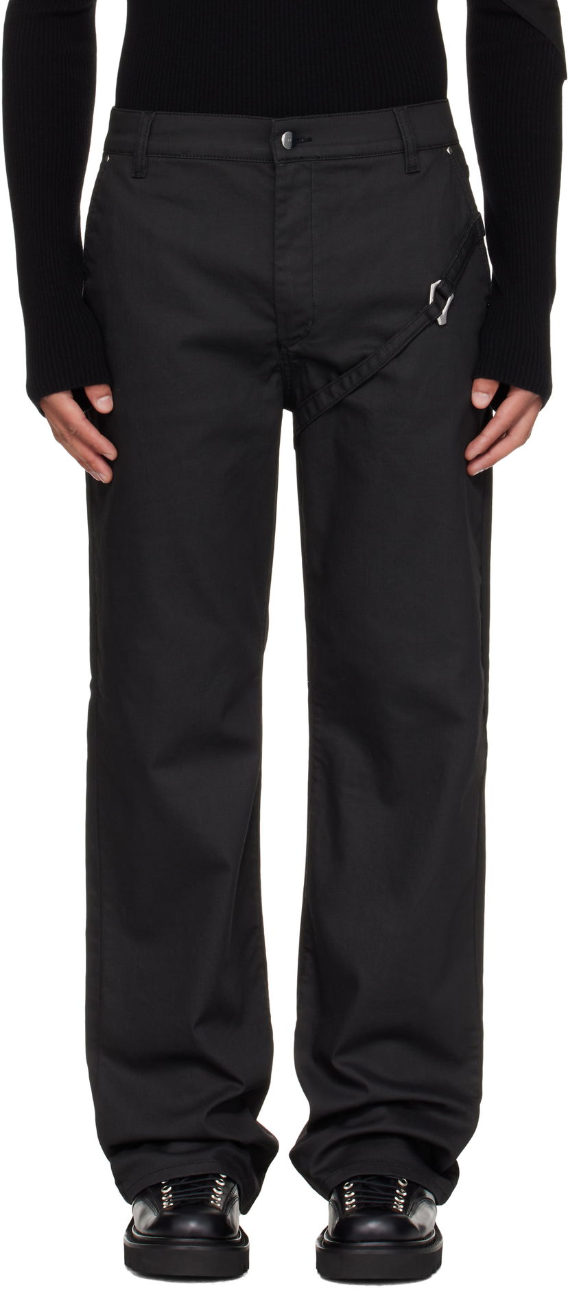 Byxor HELIOT EMIL Heliot Emil Transmittance Tactical Trousers Svart | AW25_M_10_209_BLK01
