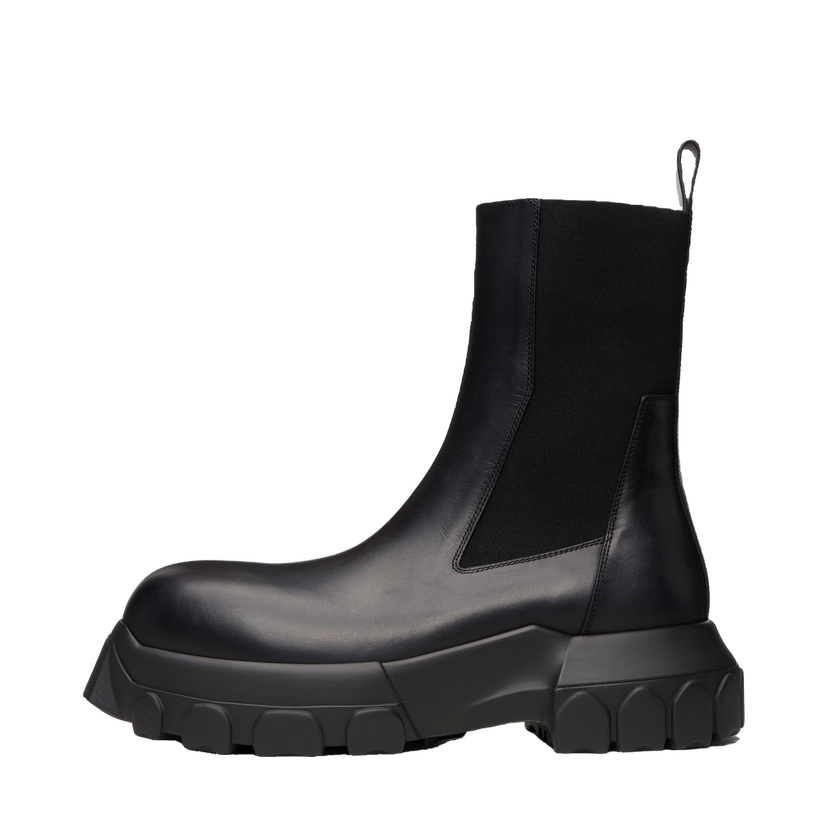 Sneakers och skor Rick Owens Rick Owens Concordians Beatle Bozo Tractor Chelsea Boots Svart | RU02E1881 LGE