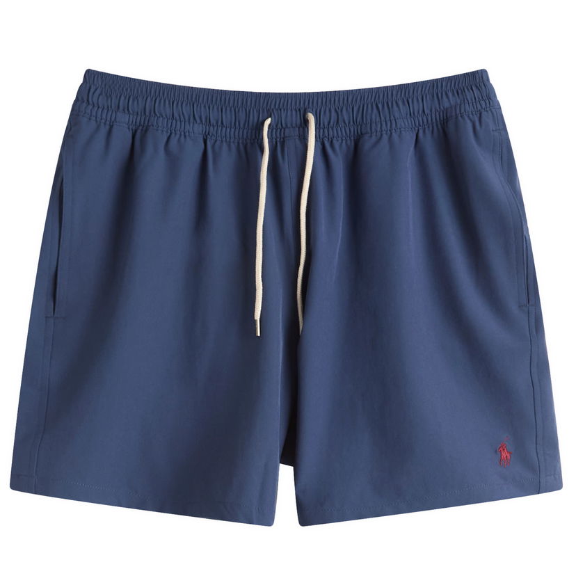 Badkläder Polo by Ralph Lauren Ralph Lauren Traveller Swim Shorts, Size Large Blå | 710957782-NVY