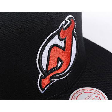 Keps Mitchell & Ness New Jersey Devils Top Spot Snapback Svart | HHSS6743-NJDYYPPPBLCK, 4