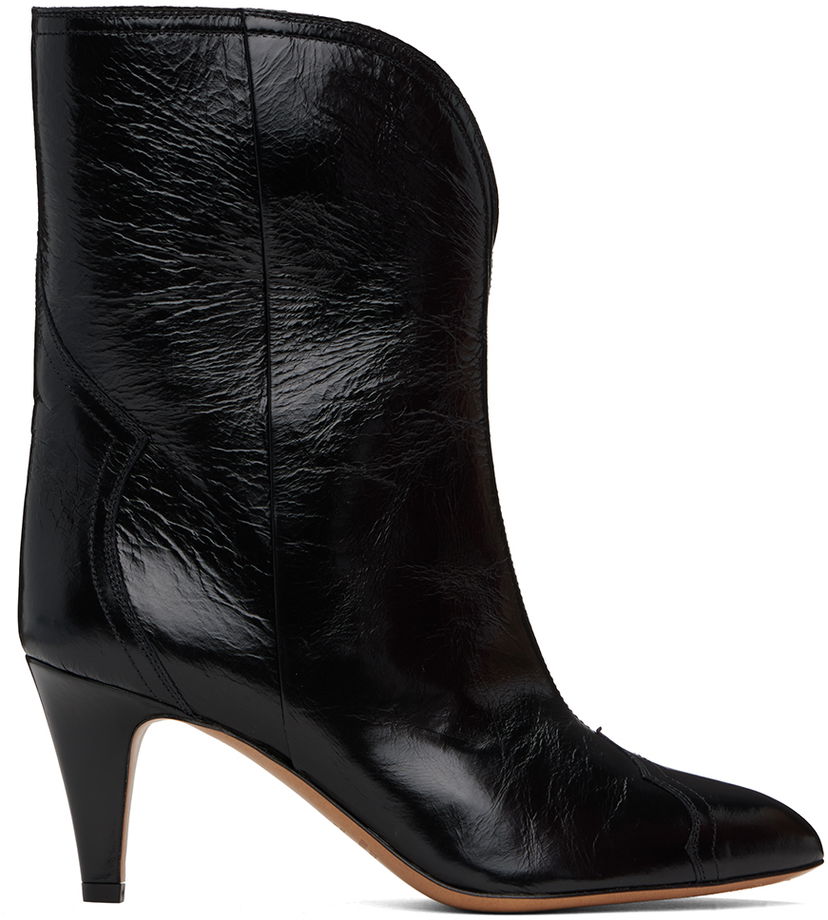 Kläder ISABEL MARANT Isabel Marant Dytho Heeled Ankle Boots Svart | 24PBO0078FA-B1A06S