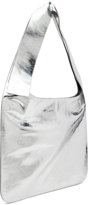 Axelväska We11done We11done Knotted Shoulder Bag Metallisk | WD-AB3-22-477-U-SV, 1