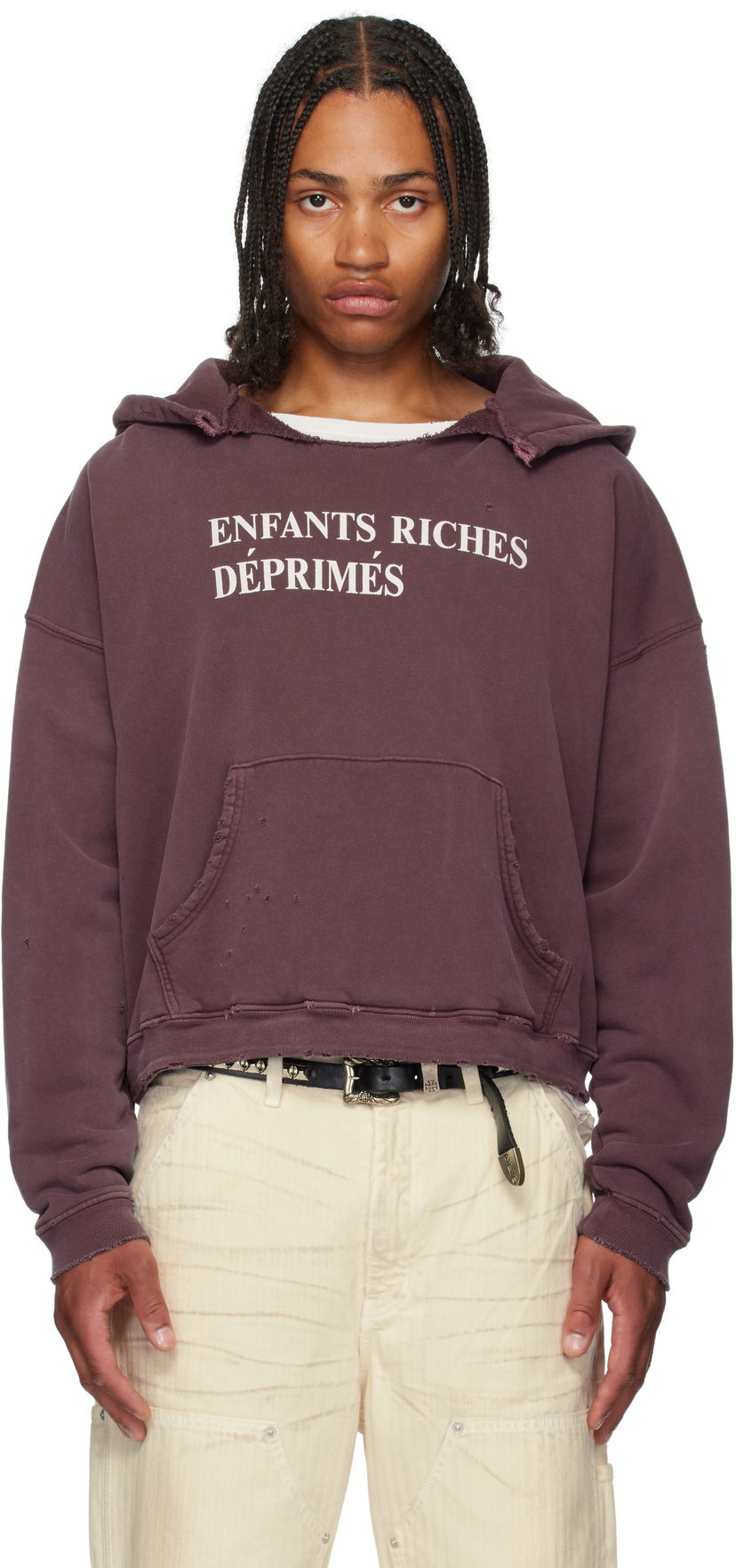 Sweatshirt Enfants Riches Déprimés Enfants Riches Déprimés Classic Logo Hoodie Purpur | 020-475
