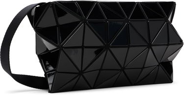 Axelväska BAO BAO ISSEY MIYAKE Glossy Triangular Panel Carton Shoulder Bag Svart | BB58AG422, 2