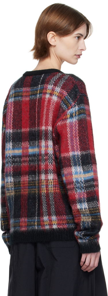 Sweater YMC YMC Vertigo Tartan V-Neck Sweater Flerfärgad | P8XMF, 2