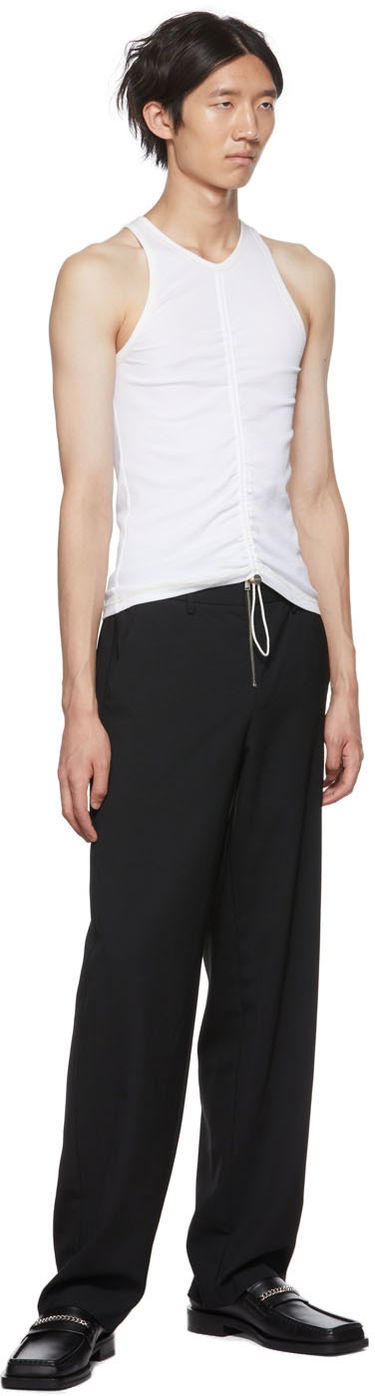 Linne Dion Lee Ruched Tank Top Vit | C3042S22, 3