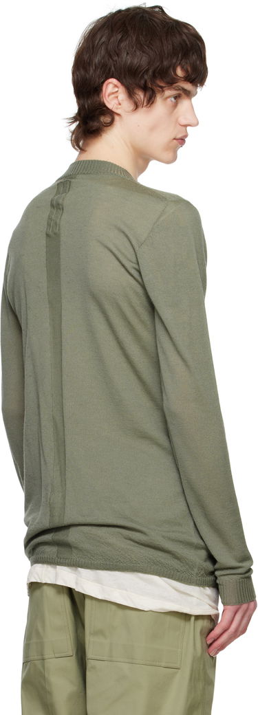 Sweater Rick Owens Rick Owens Hollywood Level Lupetto Sweater Grön | RU01E5625 WS, 2