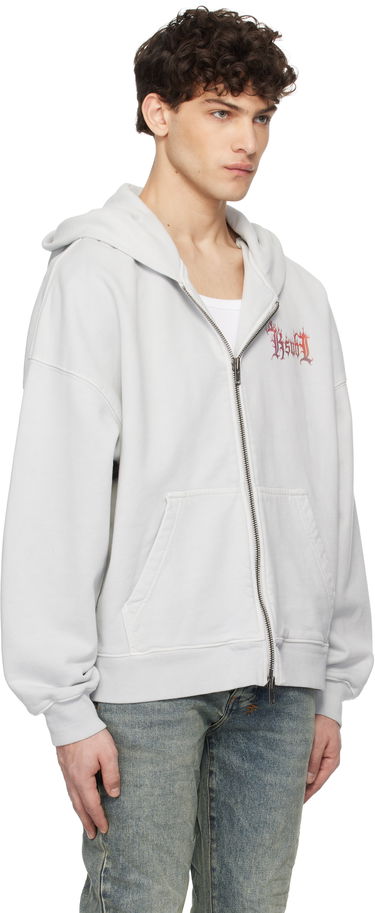 Sweatshirt Ksubi Ksubi Fuego Ekcess Zip Hoodie Grå | MPS25FL007, 1