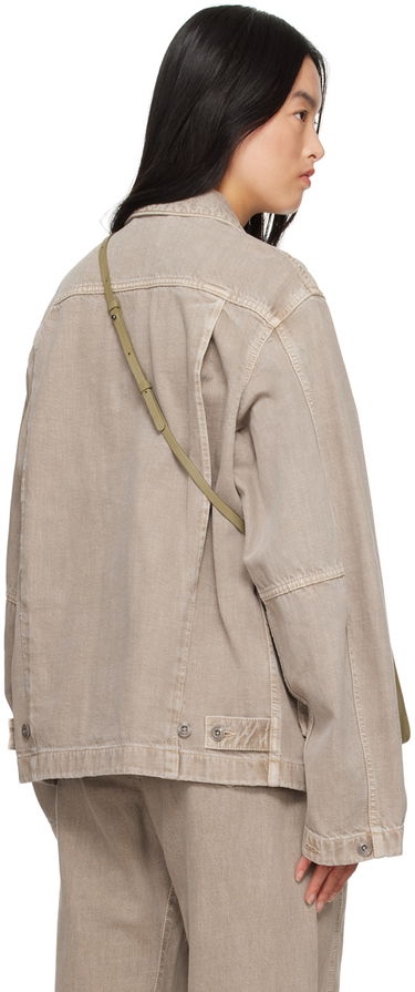 Jacka LEMAIRE Lemaire Boxy Denim Jacket Beige | OW306 LD1017, 2