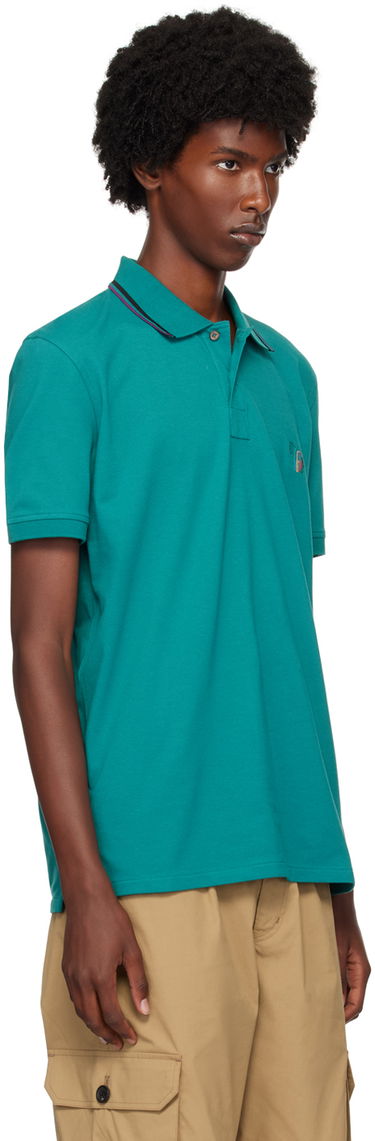 Polotröja Paul Smith PS Paul Smith Zebra Polo Grön | M2R-151LE-N21511-37, 1