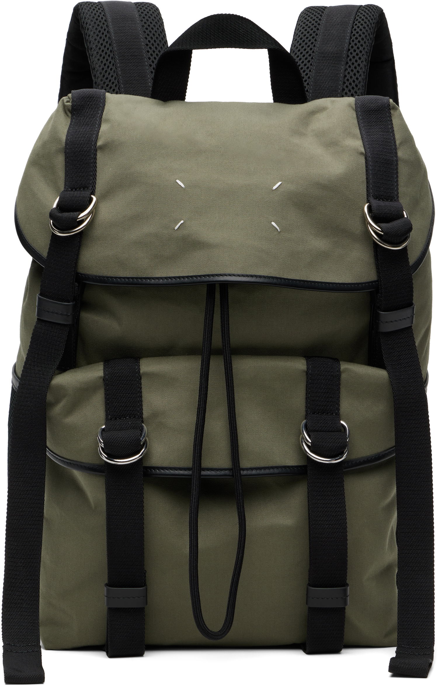 Ryggsäck Maison Margiela Maison Margiela High Tech Medium Backpack Grön | SB1WA0016 P8609, 0