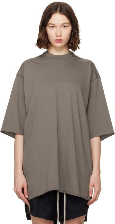 T-shirt Rick Owens Rick Owens Hollywood Jumbo T-Shirt Grå | RO01E7273 JA, 0