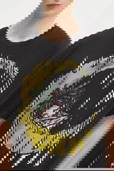 T-shirt Sky High Farm Sky High Farm Eri Print T-Shirt Svart | SHF07T032, 3