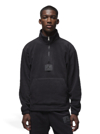 Sweatshirt Jordan Essentials Winterized Fleece Half-Zip Svart | FD7863-010