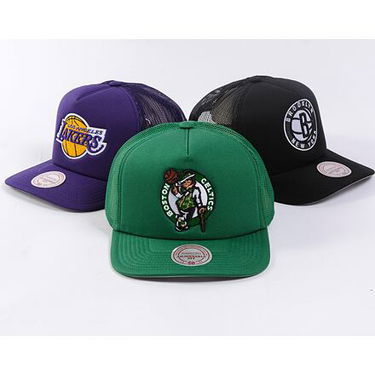 Keps Mitchell & Ness Boston Celtics Evergreen Trucker Hat Grön | HT8032-BCEGREN, 2