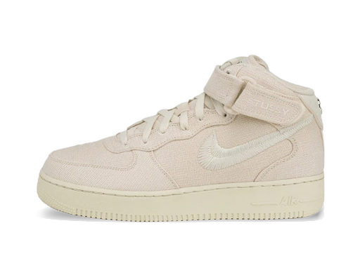 Sneakers och skor Nike Stussy x Air Force 1 Mid "Hemp" Beige | DJ7841-200