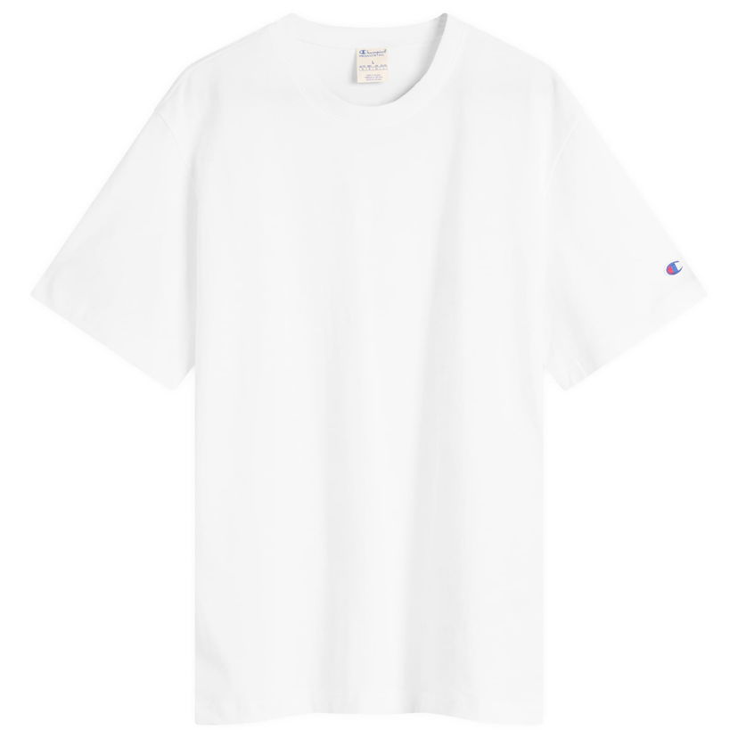 T-shirt Champion Reverse Weave Loose Fit T-Shirt, Size Large Vit | 220761-WW001