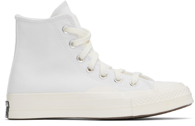 Kläder Converse Chuck 70 Textured High Top Vit | A10563C