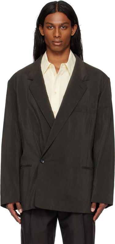 Jacka LEMAIRE Lemaire Soft Double-Breasted Blazer Svart | JA1076 LF1308, 0
