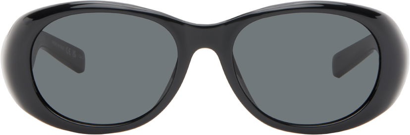 Solglasögon Saint Laurent Sunglasses Oval Svart | SL 736-001