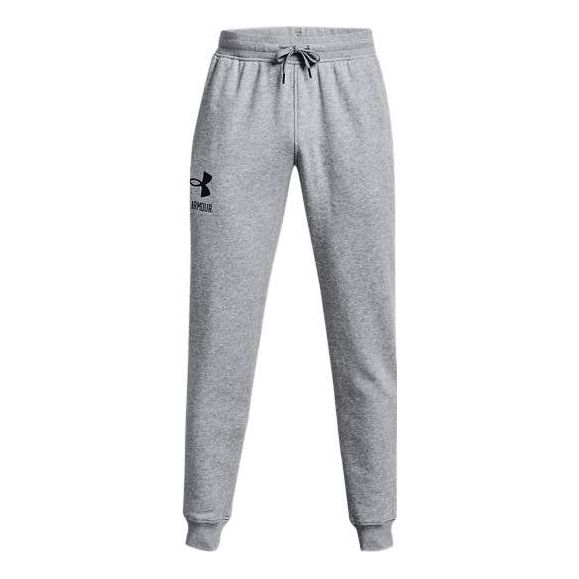 Träningsbyxor Under Armour Rival Graphic Fleece Pants Grå | 1373411-035