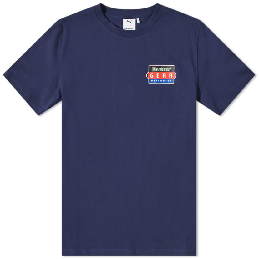 T-shirt Puma Puma x Butter Goods Graphic T-Shirt Mörkblå | 534058-84
