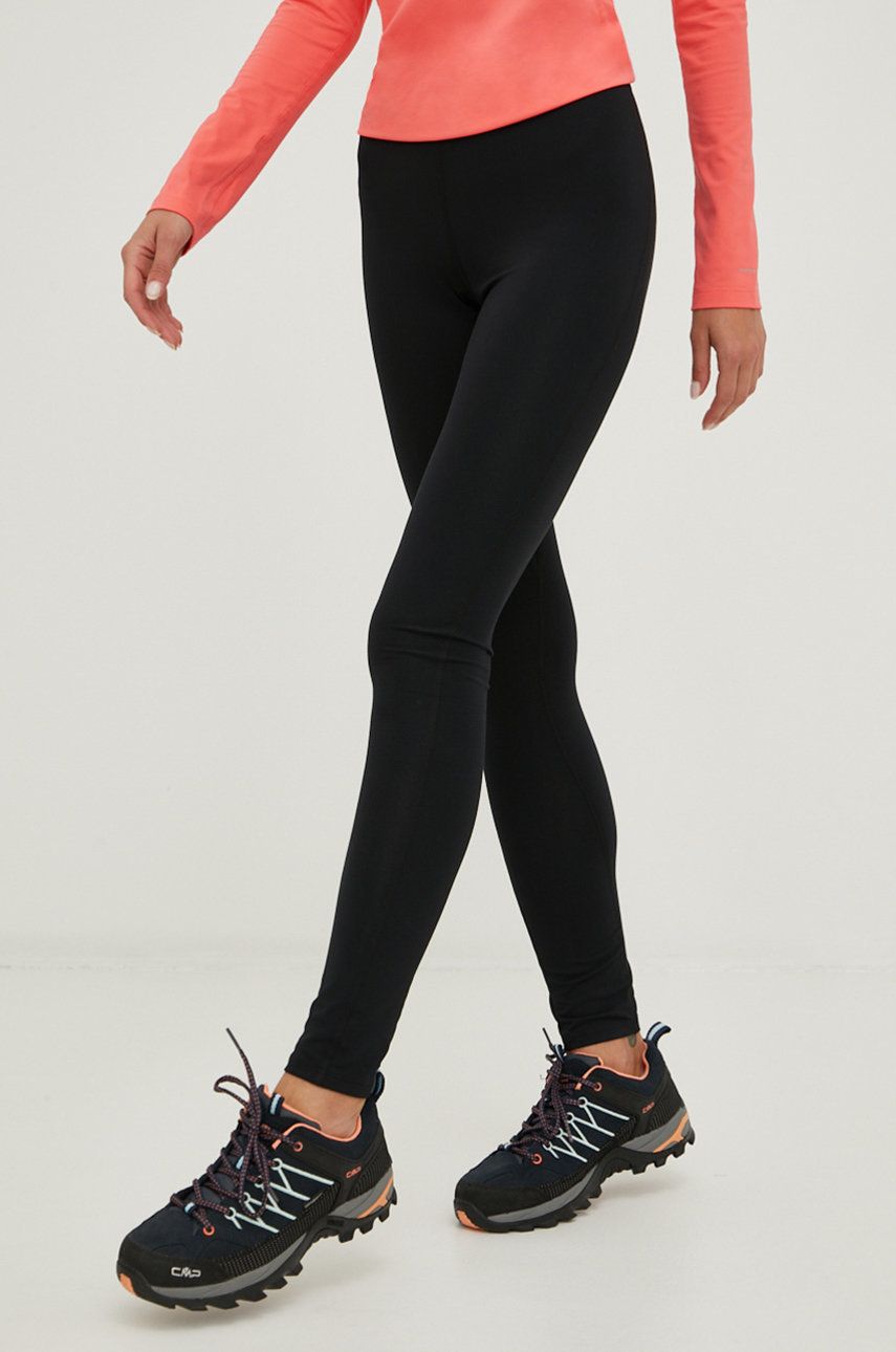Damasker Columbia Legging Midweight Stretch Svart | 1639031, 0