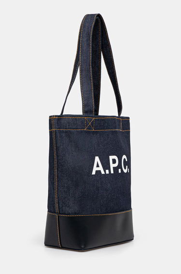 Tygpåse A.P.C. Axel Small Tote Bag Blå | CODDP.M61568.IAK, 1