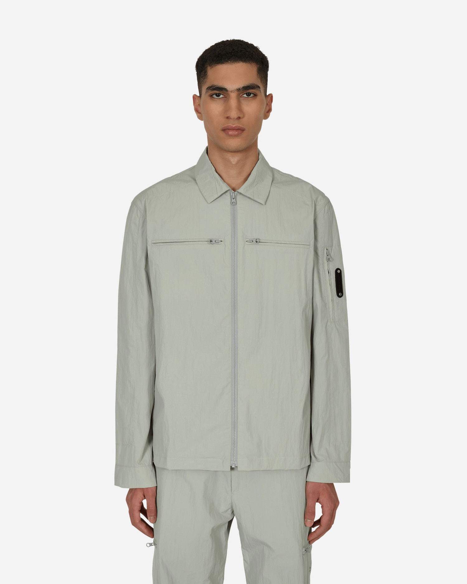 Skjorta A-COLD-WALL* Gaussian Overshirt Grey Grå | ACWMSH068 LGGR, 1
