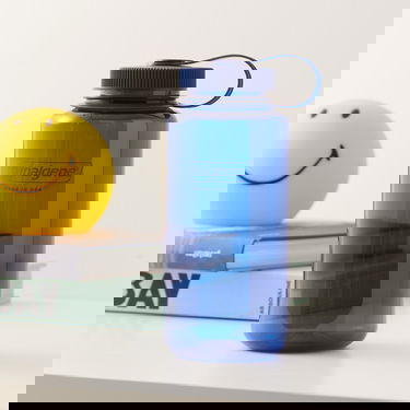 Dricksflaska Nalgene Wide Mouth Tritan Sustain Water Bottle1L Blå | N2020-5532, 4