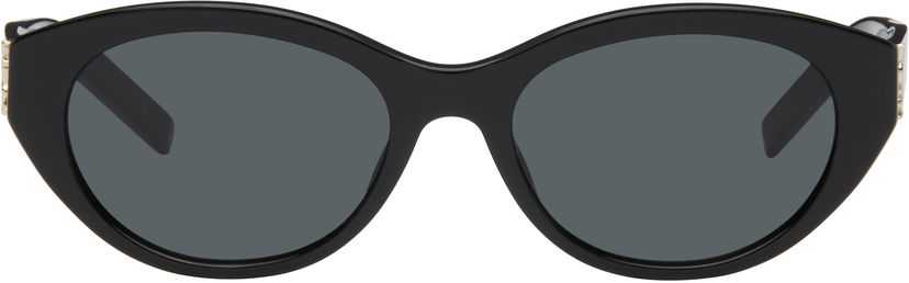Solglasögon Saint Laurent Saint Laurent SL M148 Cat-Eye Sunglasses Svart | SL M148-001