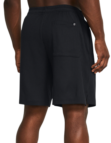 Shorts Under Armour Rival Waffle Short Svart | 1383107-001, 4