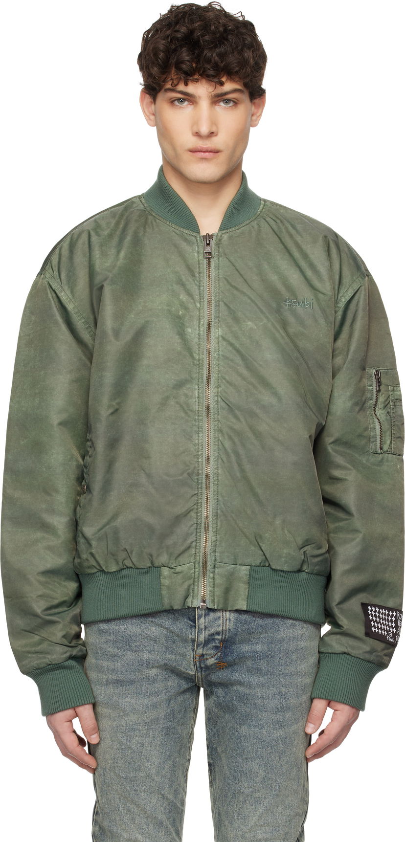Bomberjacka Ksubi Ksubi Royalty Bomber Jacket Grön | MPS25JK008