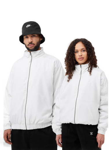 Bomberjacka Nike Solo Swoosh Satin Bomber Jacket Vit | DN1266-121