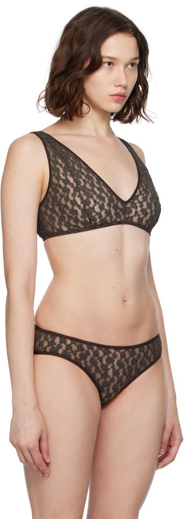 Behå Baserange Baserange Crescent Lace Bra Brun | BRCR-LA-SU25, 1