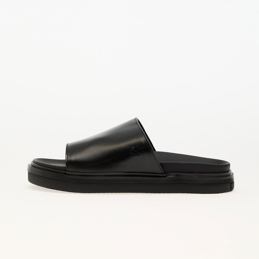 Sneakers och skor CALVIN KLEIN Jeans Flat Molded Sandal Black Svart | YW0YW01710 0GJ
