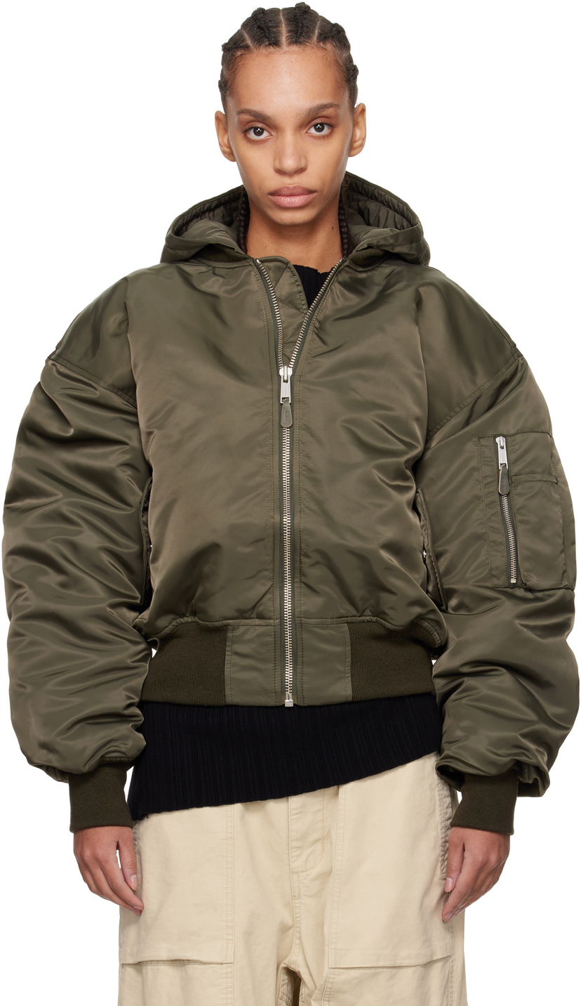 Bomberjacka Entire Studios Entire Studios Broad Bomber Jacket Grön | ES2539JA
