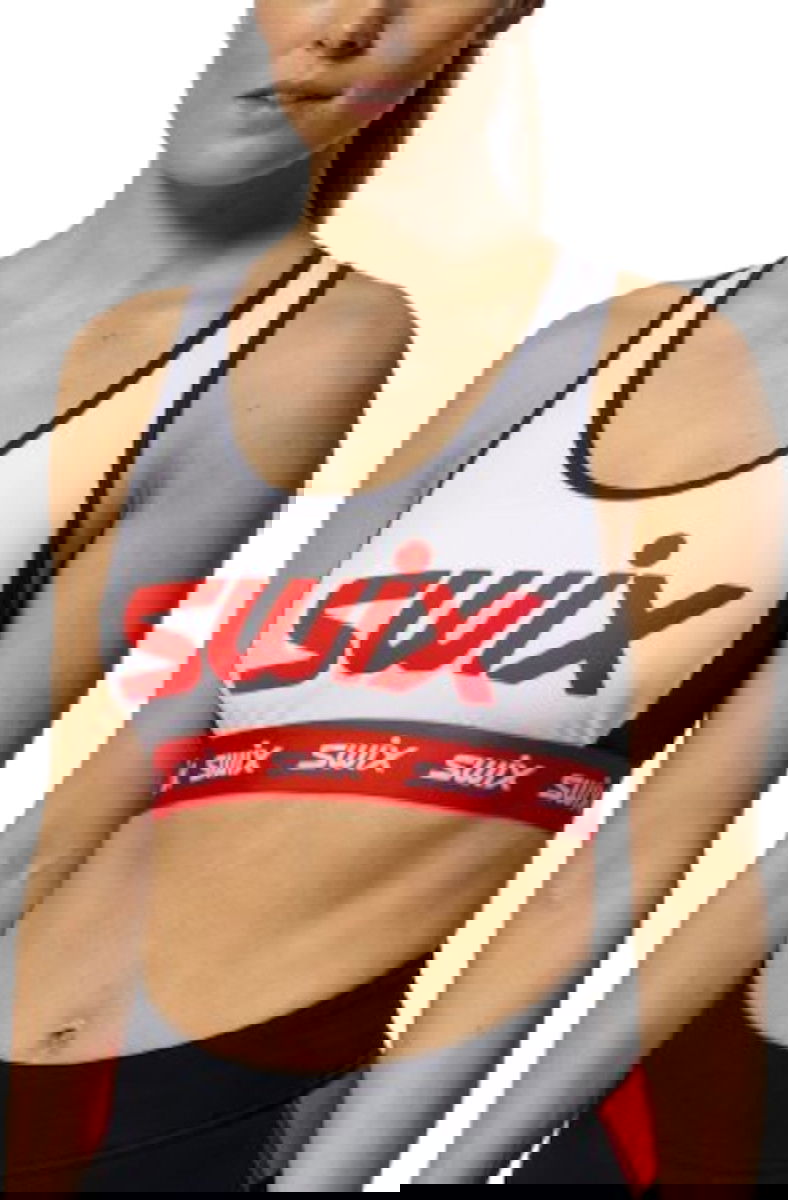 Linne SWIX SWIX Roadline Sports Bra Vit | 10012-23-00035