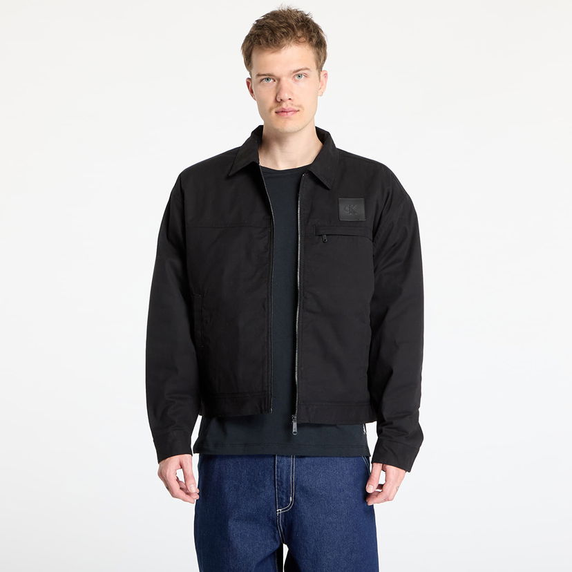 Jacka CALVIN KLEIN Calvin Klein Jeans Zip Jacket Svart | J30J326713 BEH