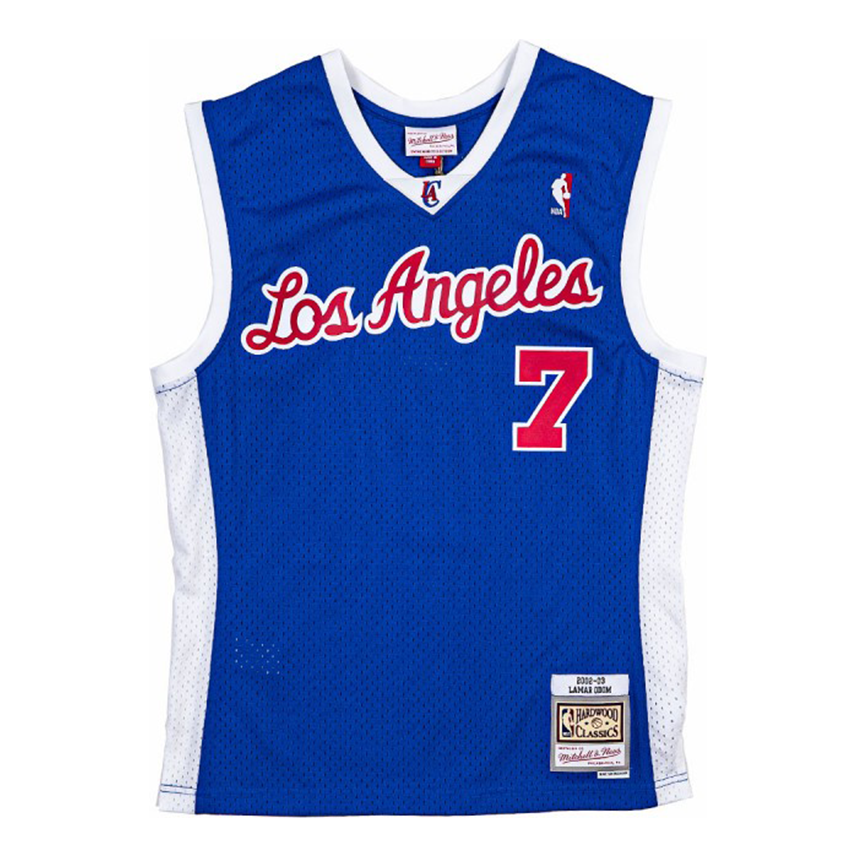 Jersey Mitchell & Ness Los Angeles Clippers Lamar Odom Swingman Jersey Blå | SMJYGS20037-LACROYA02LOM, 0