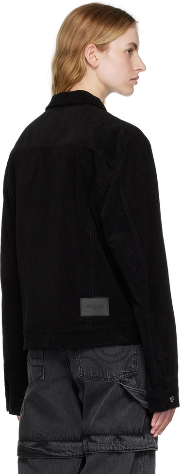 Bomberjacka We11done We11Done Corduroy Jacket Svart | WD-DJ3-22-375-U-BK, 2