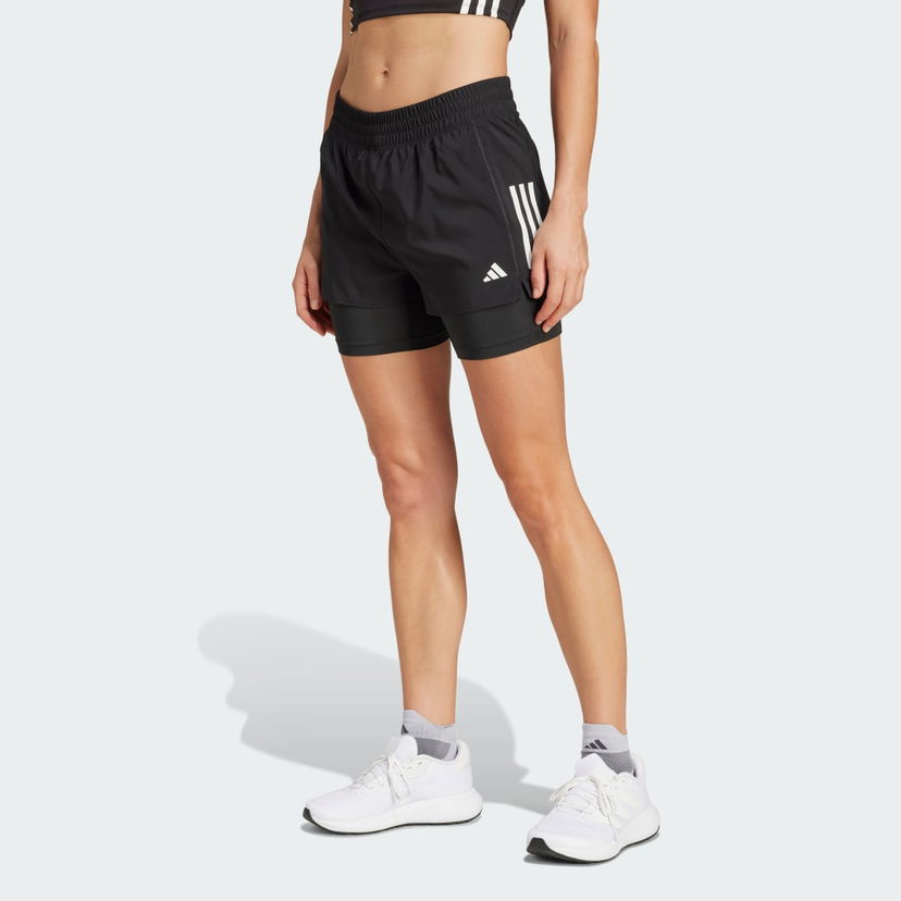 Shorts adidas Performance Running Climacool 2-In-1 Shorts Svart | JM7644