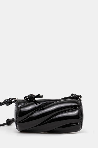 Axelväska Fiorucci Mini Vinyl Crossbody Bag Svart | U01FPABA002VN02BK01, 0